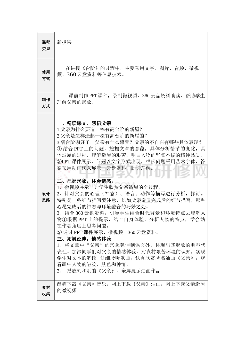 《把握形象-体会情感》微课教学设计_第2页