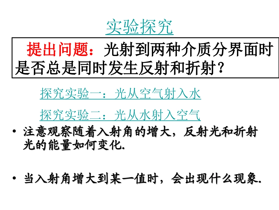 第03节认识光的全反射现象_第3页