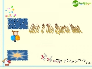 八年级英语下册-Unit-3-The-Sports-Meet复习课件-北京课改版