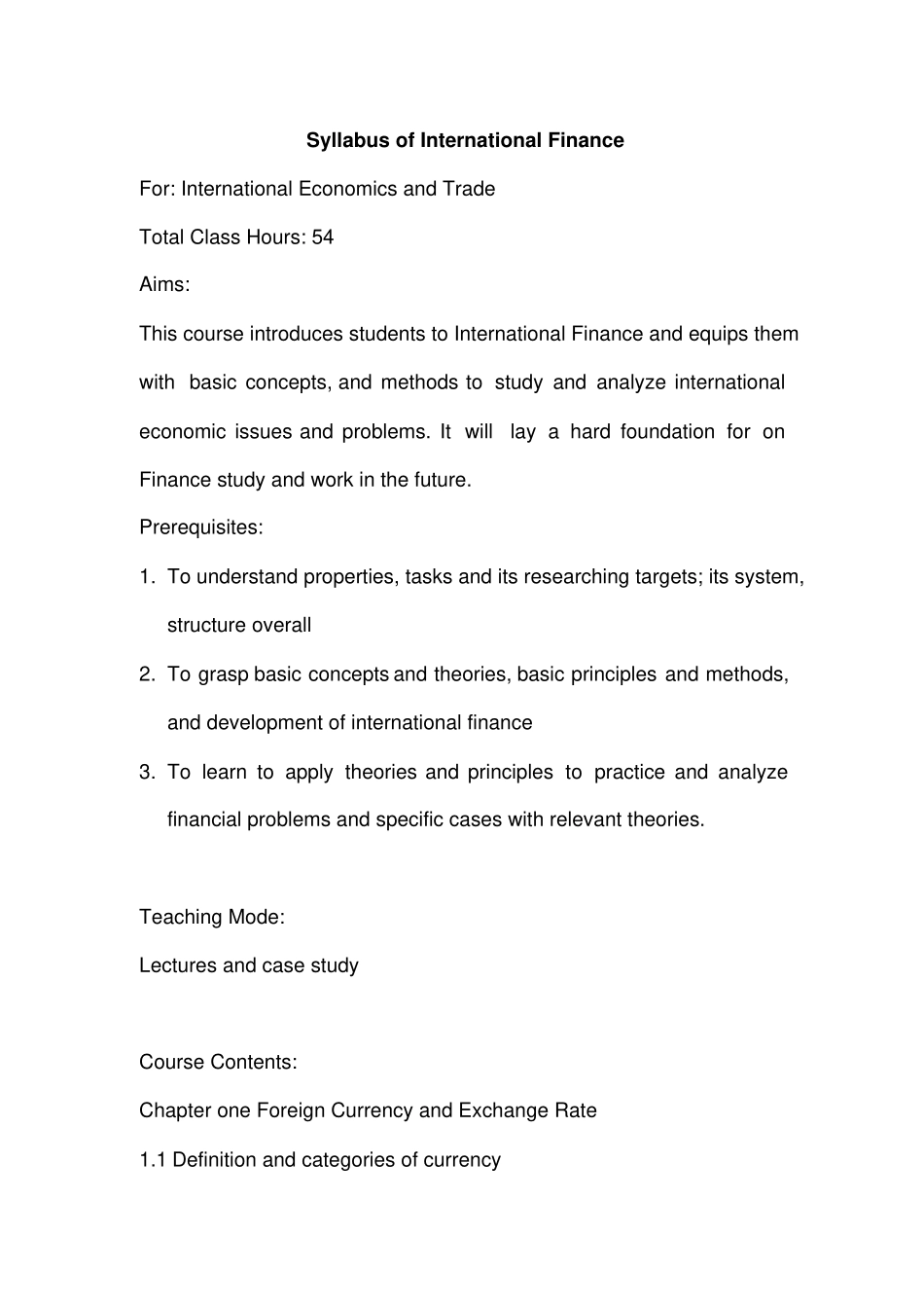 国际经济与贸易专业主干课程英文版_第2页