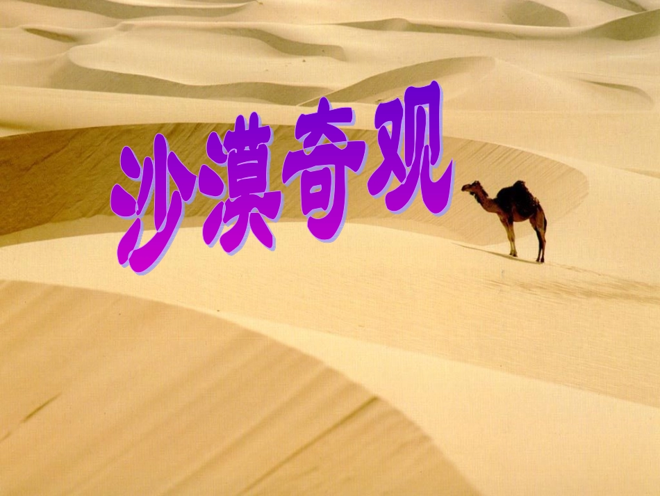 快4沙漠奇观_第1页