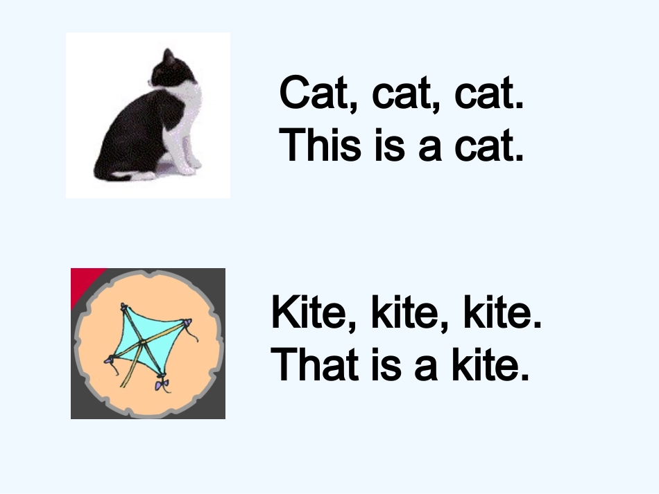 2013新版一年级上册M7-Unit-1-Is-it-a-dog_第3页