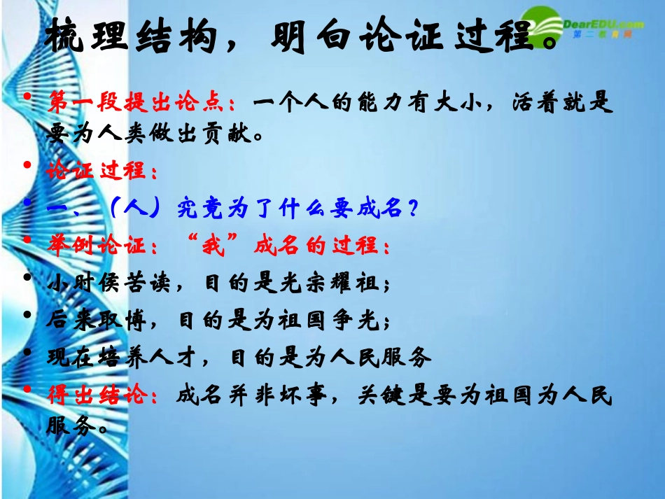 八年级语文下册-第2课《人为什么要活着》课件-北京课改版_第3页