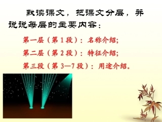 《激光的话》内容理解