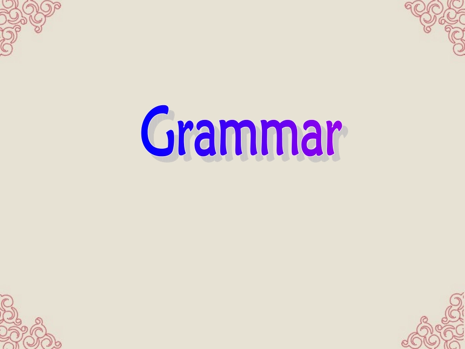 山西省吕梁市高中英语-Module-4-A-Social-Survey-My-Neighbourhood-Grammar-精品课件-外研版必修1_第2页