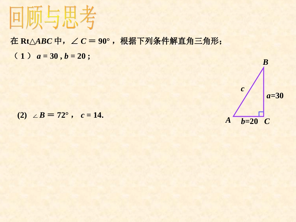 《解直角三角形2----课件》_第2页