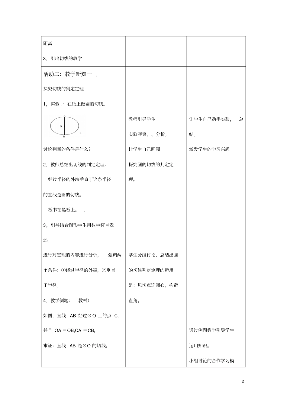 圆的切线的判定定理和性质定理_第2页