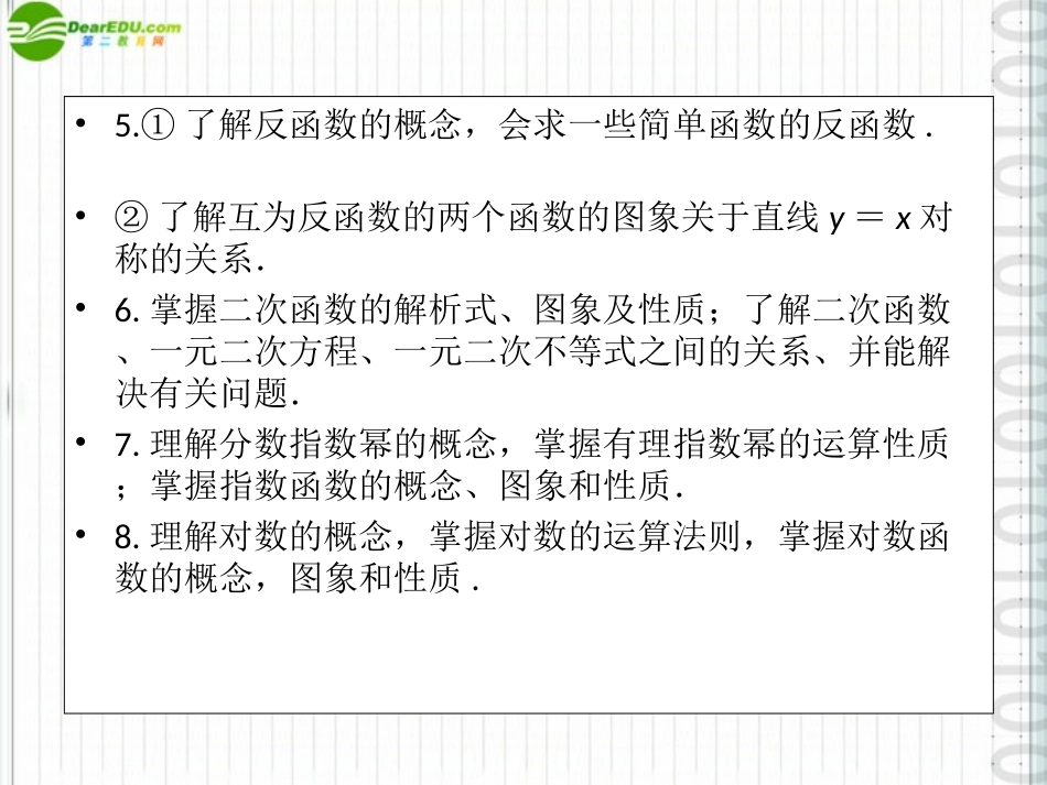 《高考调研》2012届高三数学第一轮复习-第二章《函数》课件2-1_第3页