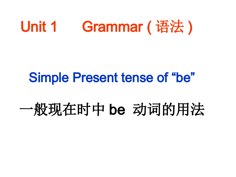 7AUnit1Grammar_第1页