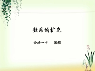 3.1数系的扩充