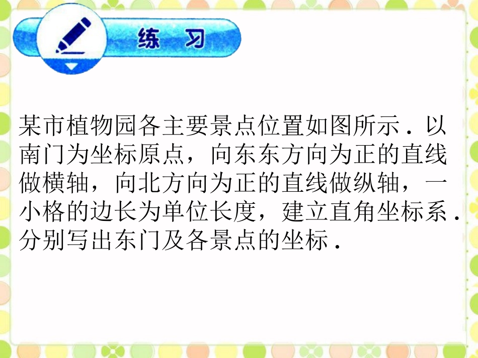 课外练习1-平面直角坐标系_第1页