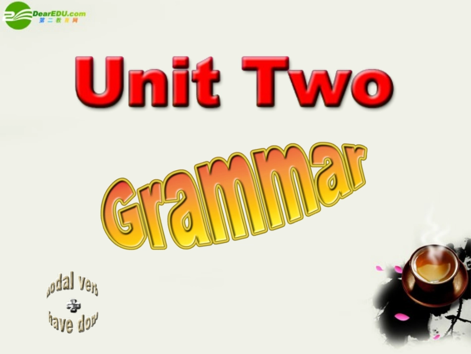 高一英语-Unit2-Grammar课件-重大版必修2_第2页
