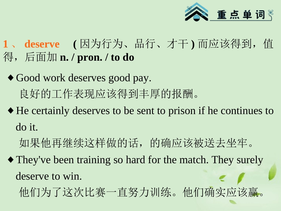 2013届高考英语一轮复习-Module1-Unit-2-Growing-pains(1)课件-牛津译林版(湖南专用)_第3页