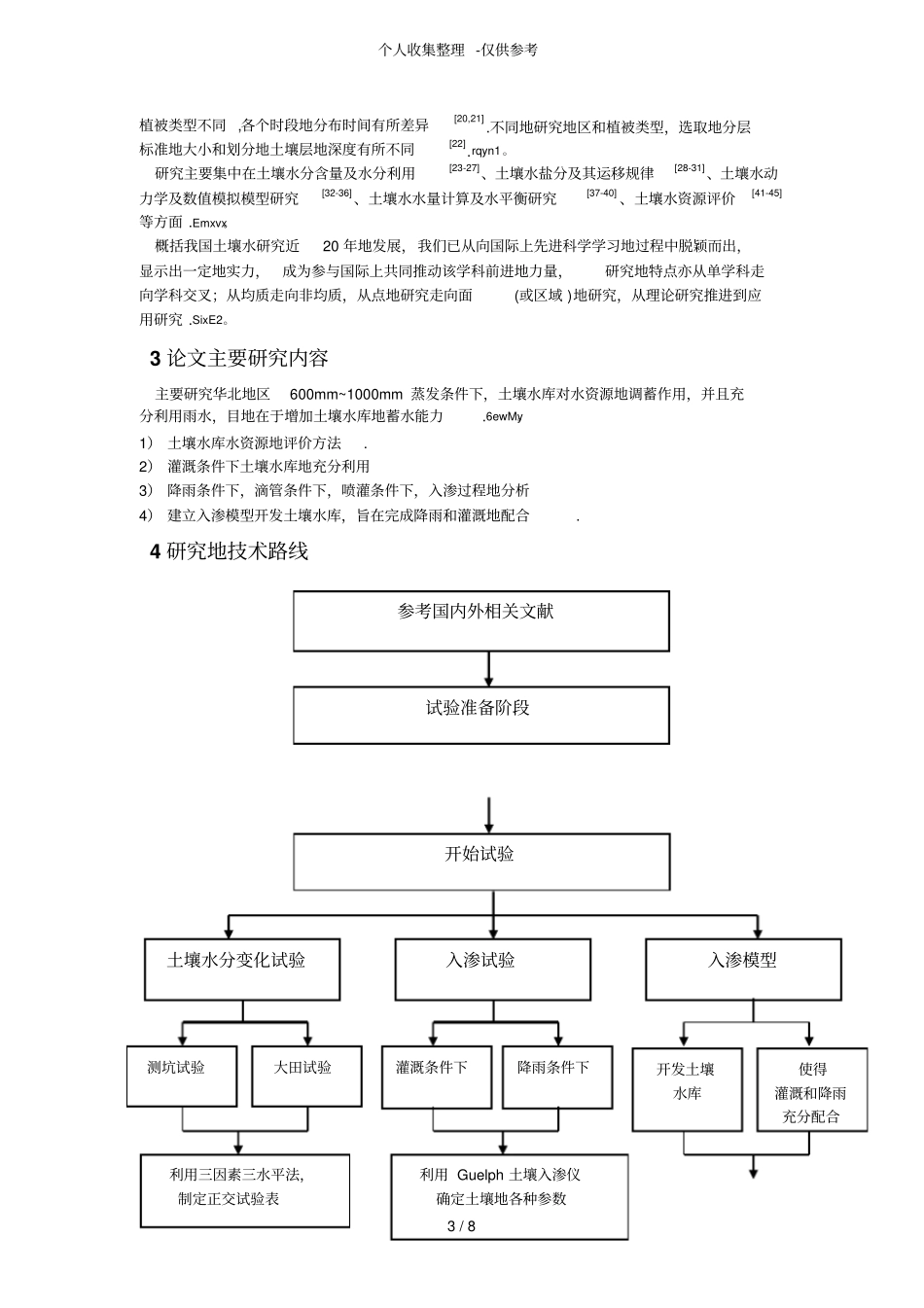 土壤水资源开题研究报告_第3页