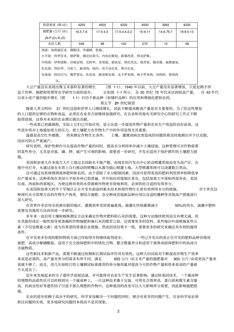 土壤肥力的历史与现状参考资料_第2页