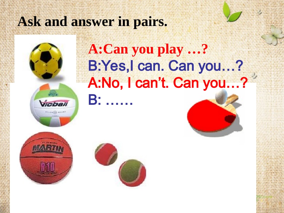 浙江省泰顺县罗阳二中七年级英语《Unit-10-Can-you-play-the-guita》Period-11a-1c课件-人教新目标版_第2页