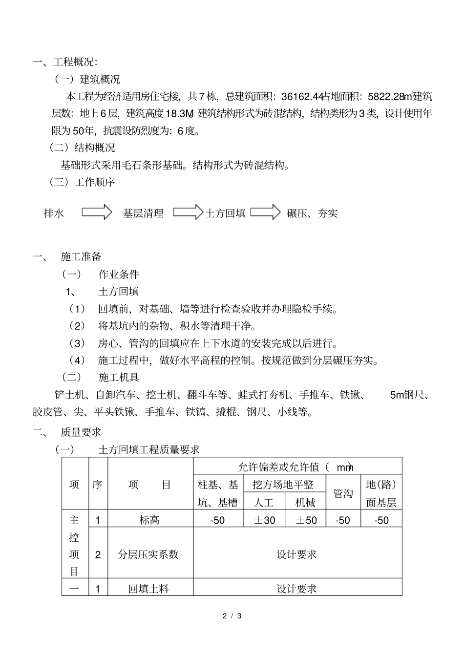 土方回填施工方案_第2页