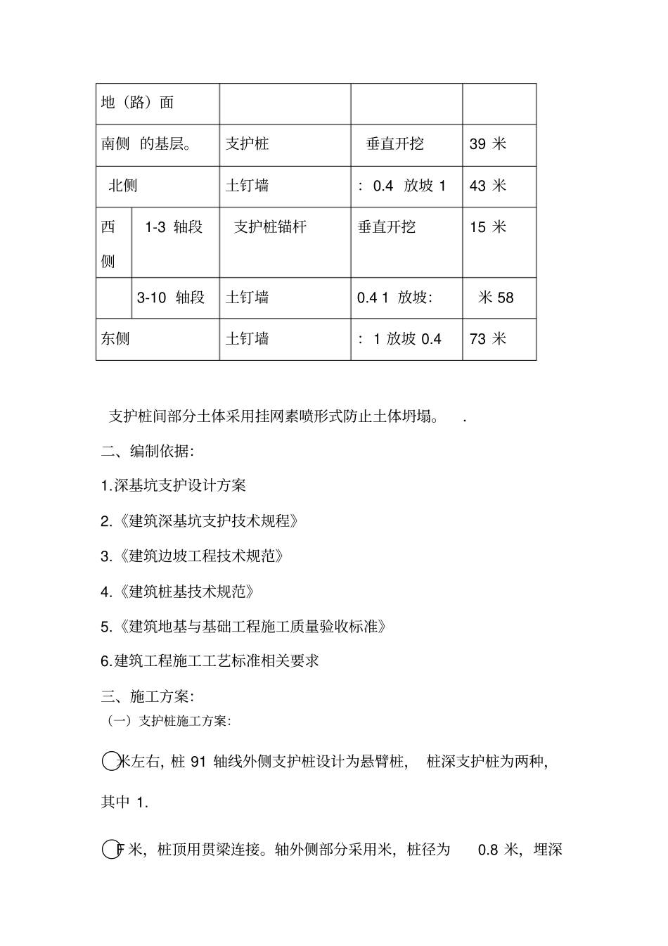 土方开挖及基坑支护施工方案_第2页