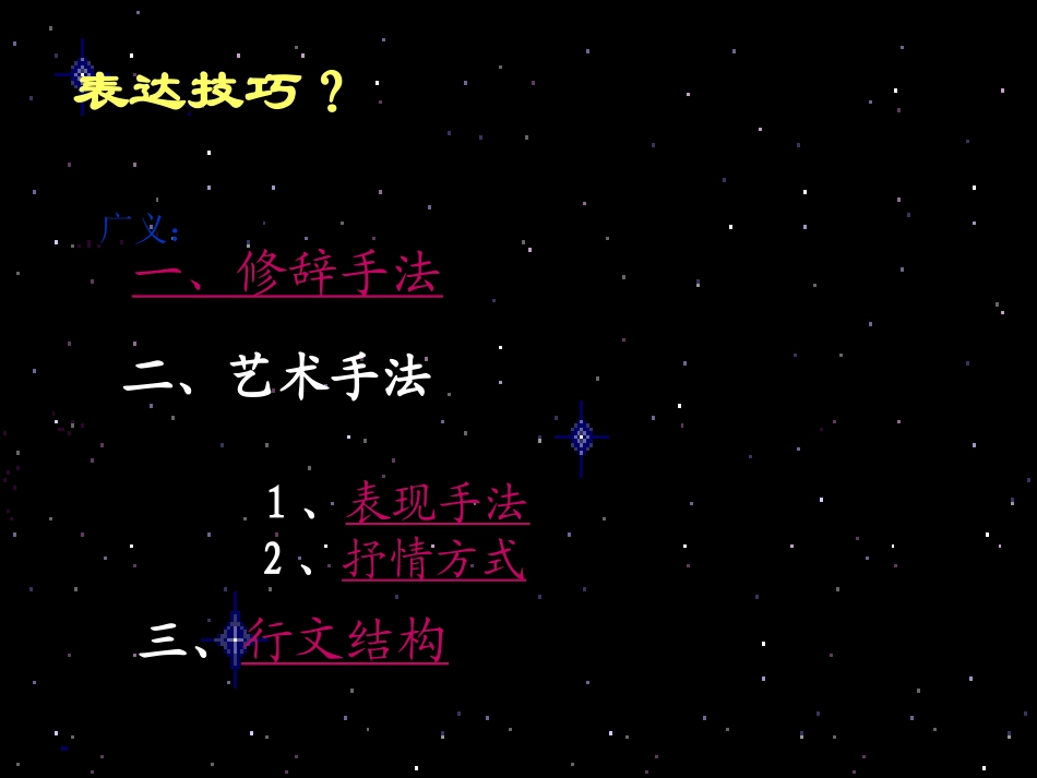高三语文：《古诗词鉴赏之技巧鉴赏》课件--人教版_第3页