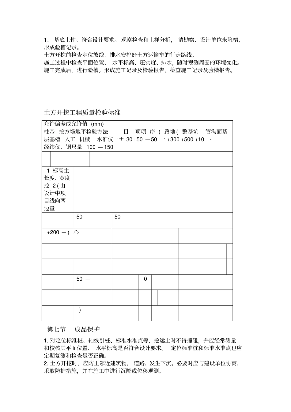 土方开挖施工专项施工方案_第3页