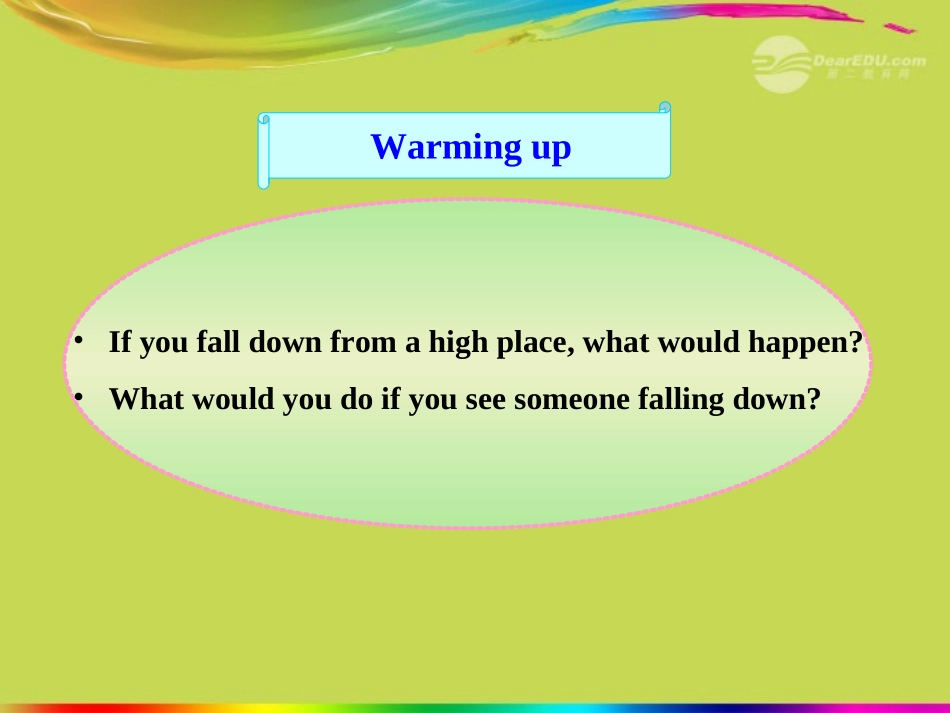 陕西省汉中市陕飞二中九年级英语上册《Unit6-Accidents》lesson-47新课标同步授课课件-冀教版_第2页