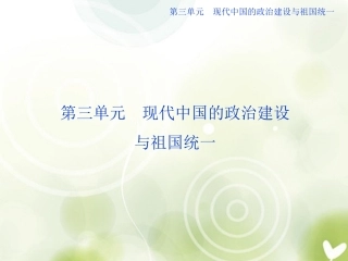 【优化方案】2013-2014高中历史-第三单元-第十一课-新中国的民主政治制度精品课件-北师大版必修1