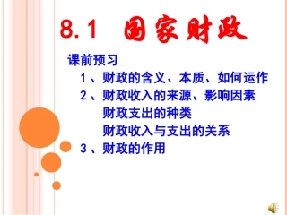 第四课国家财政与依法纳税-(2)