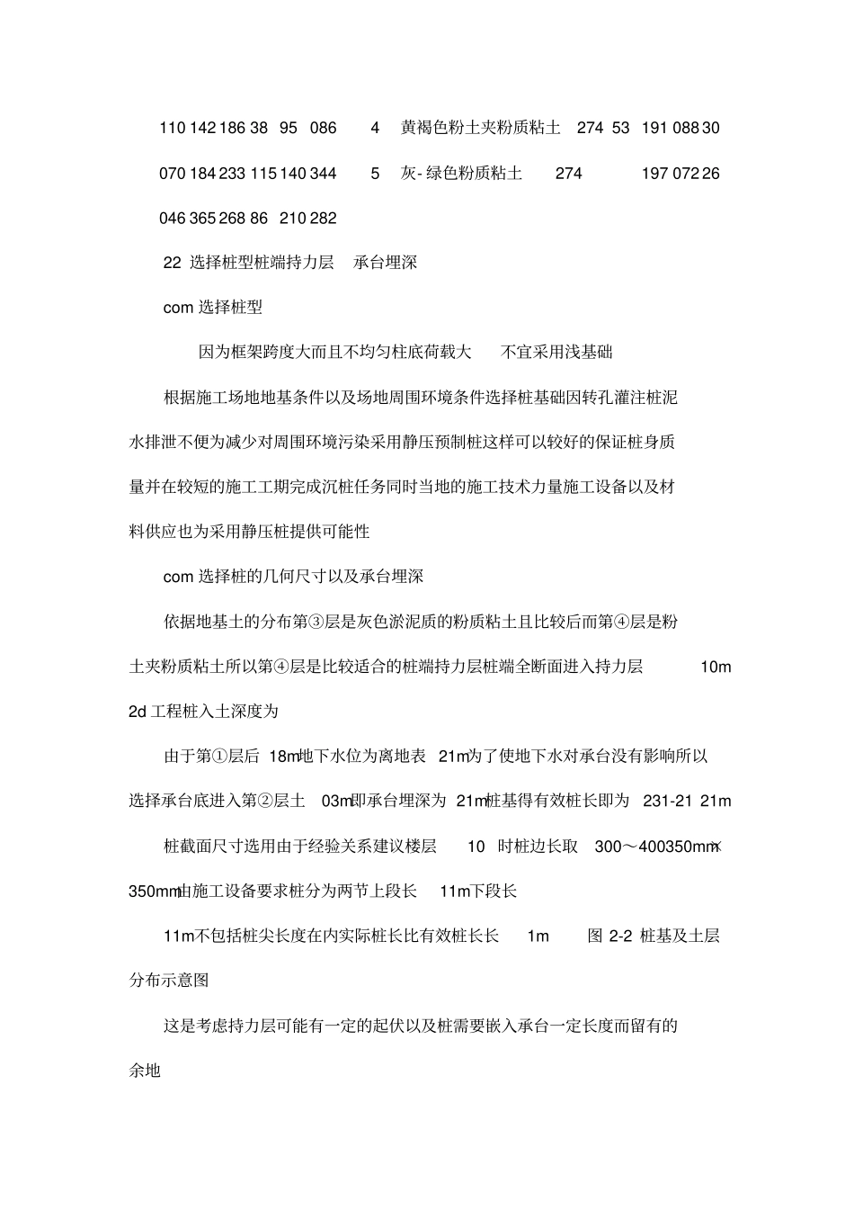 土木工程专业地基基础工程课程设计_第2页