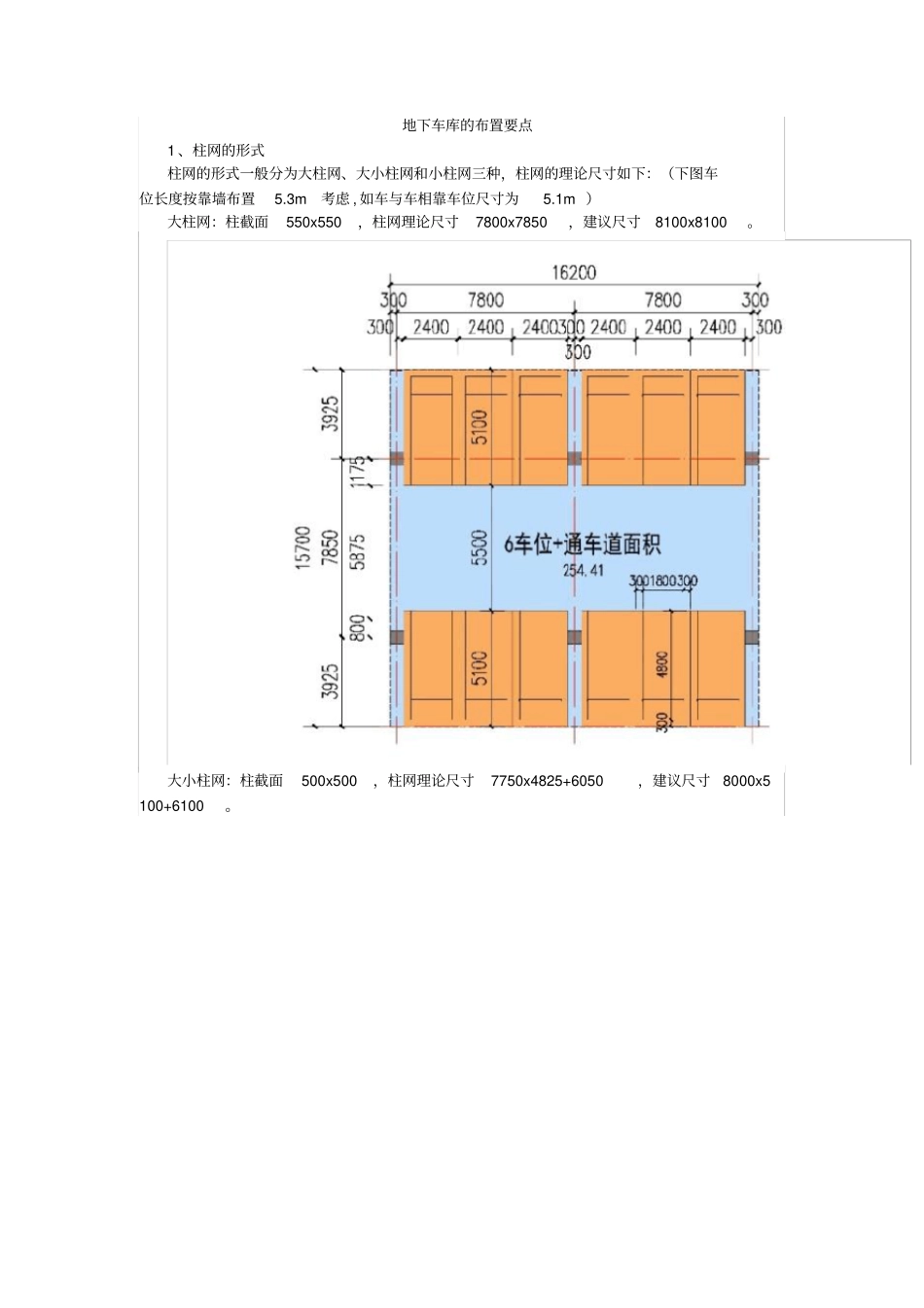 地下车库的布置要点_第1页