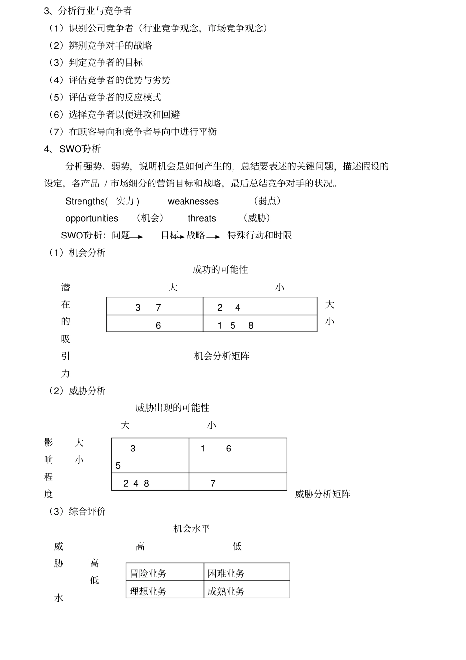 场营销策划的基本流程与策划书的格式_第3页