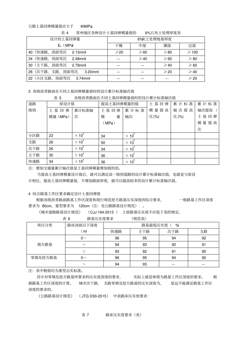 城道路土基回弹模量设计值的确定因素_第2页
