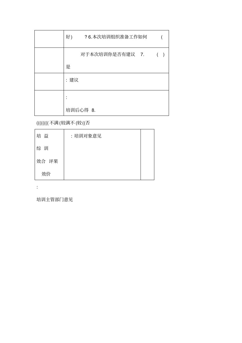 培训效果评价记录_第2页