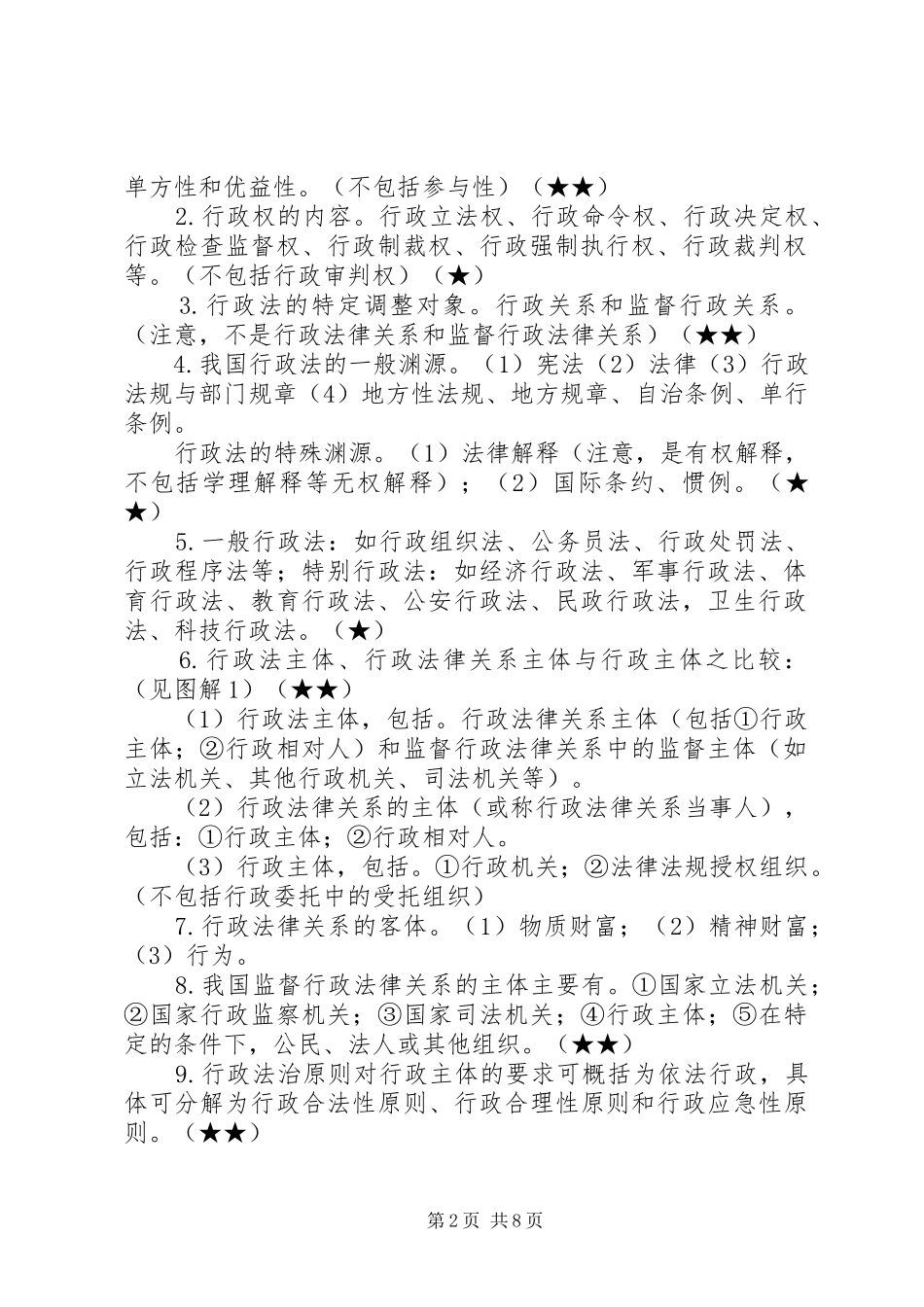 行政法学学习体会_第2页