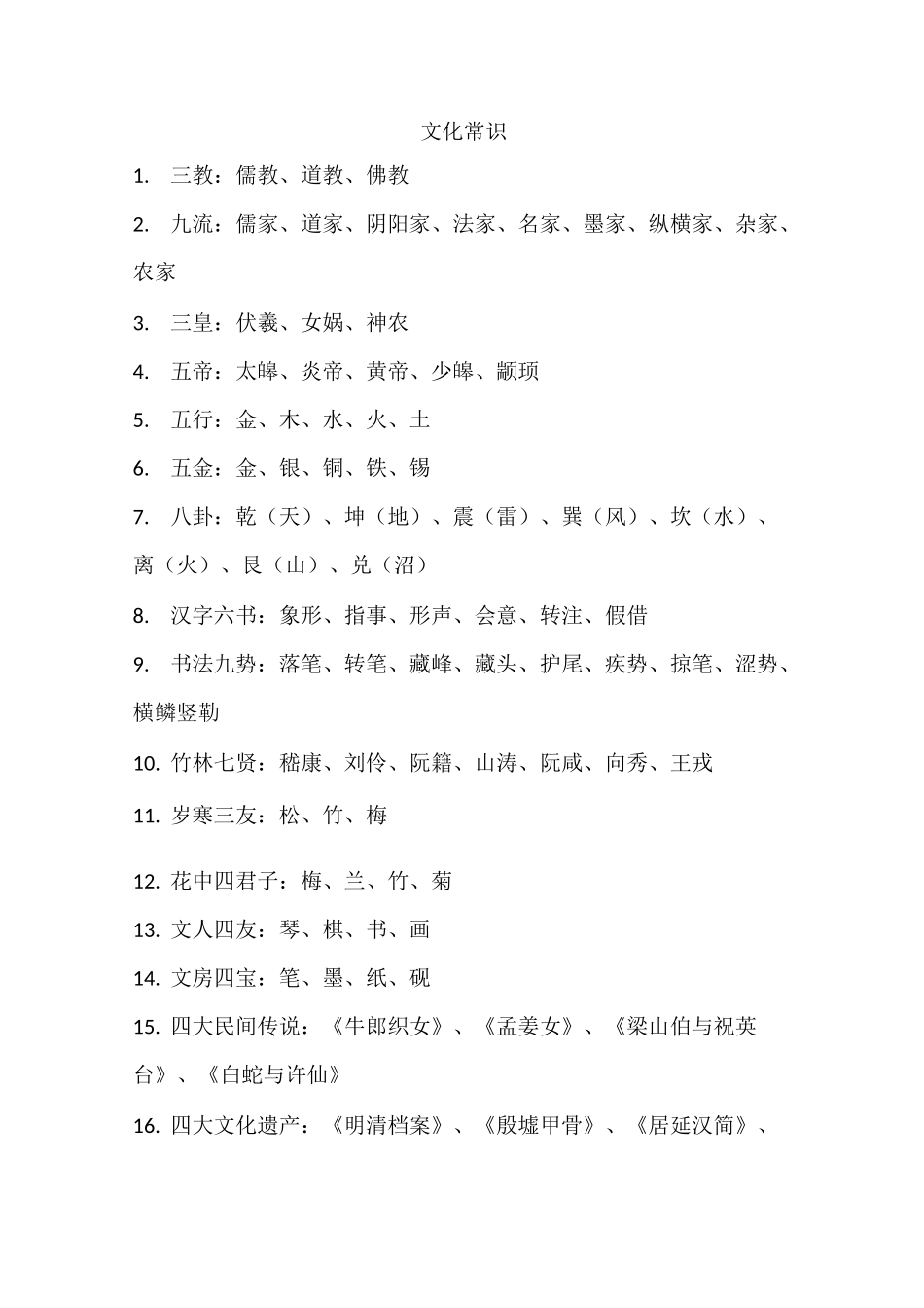 文学常识汇总_第1页