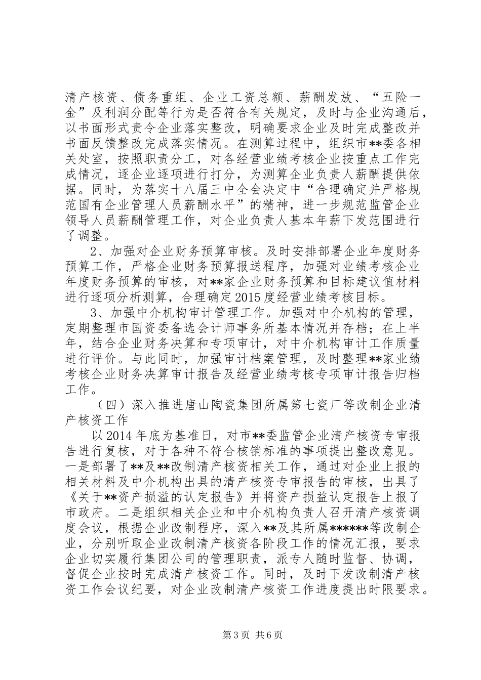 国资委财务审计工作总结 _第3页