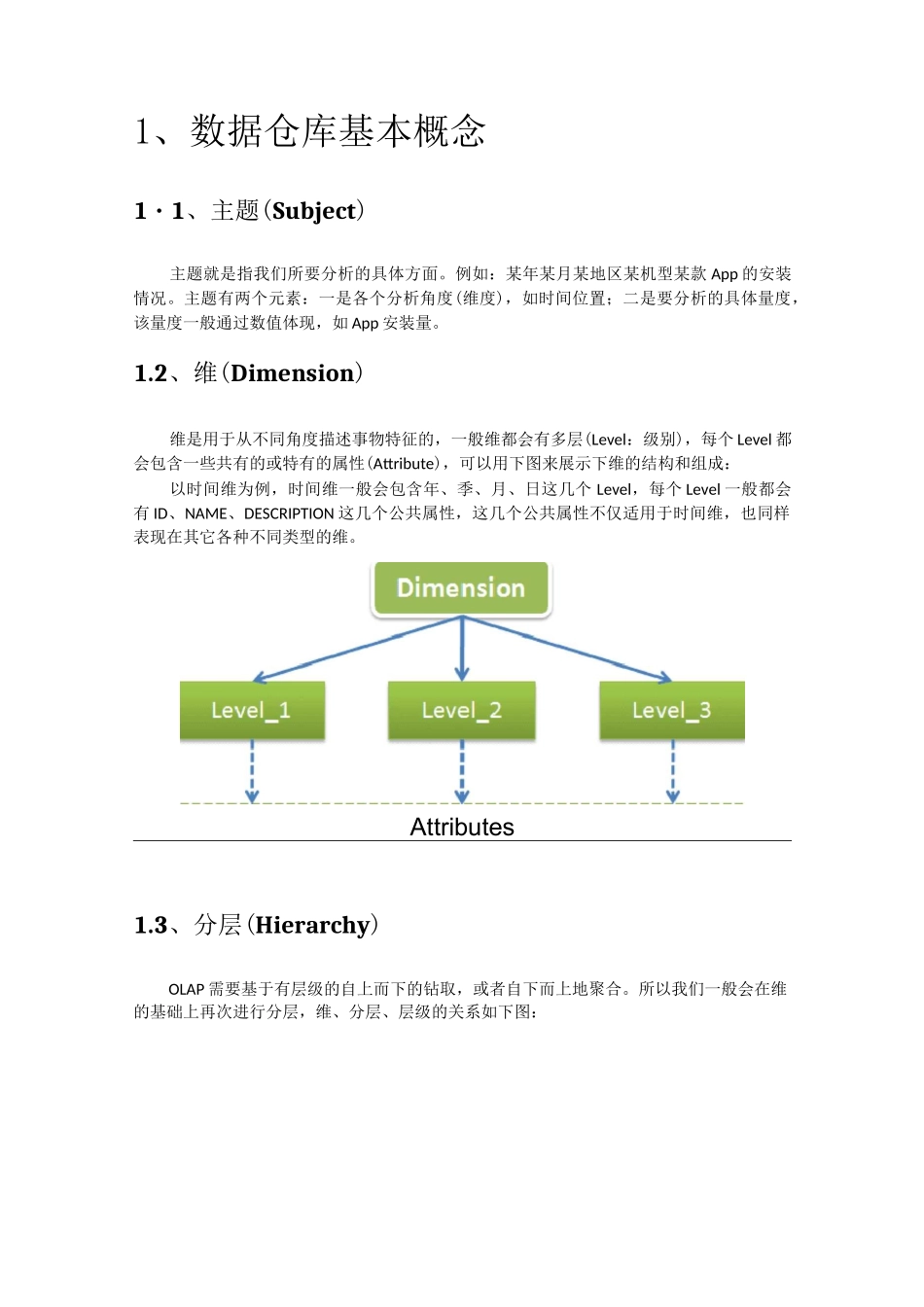 数据仓库多维数据模型的设计_第1页