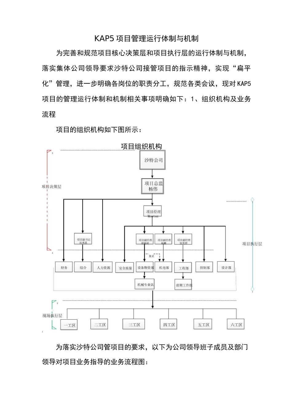 项目管理运行体制与机制_第1页