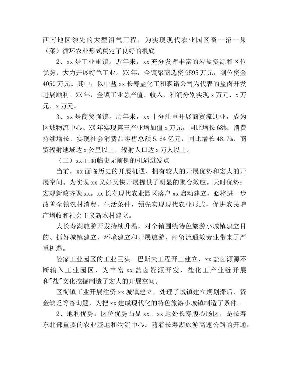 乡镇发展战略 _第2页