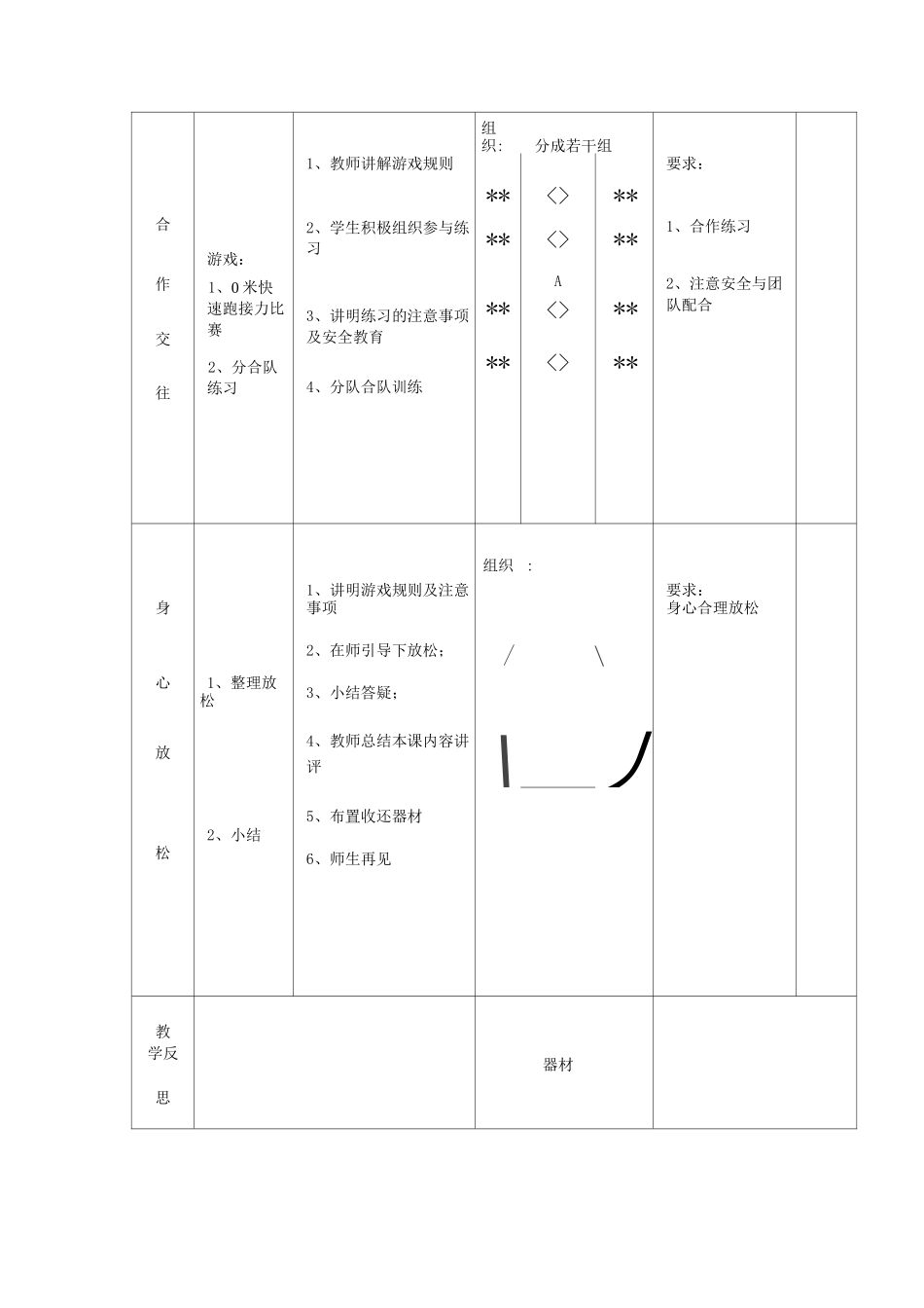 行进间的队形队列教案_第2页