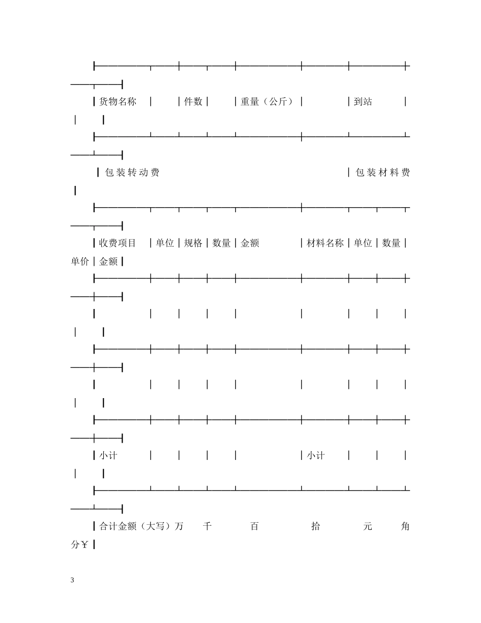 运输合同 ： 公路运输合同4篇 _第3页