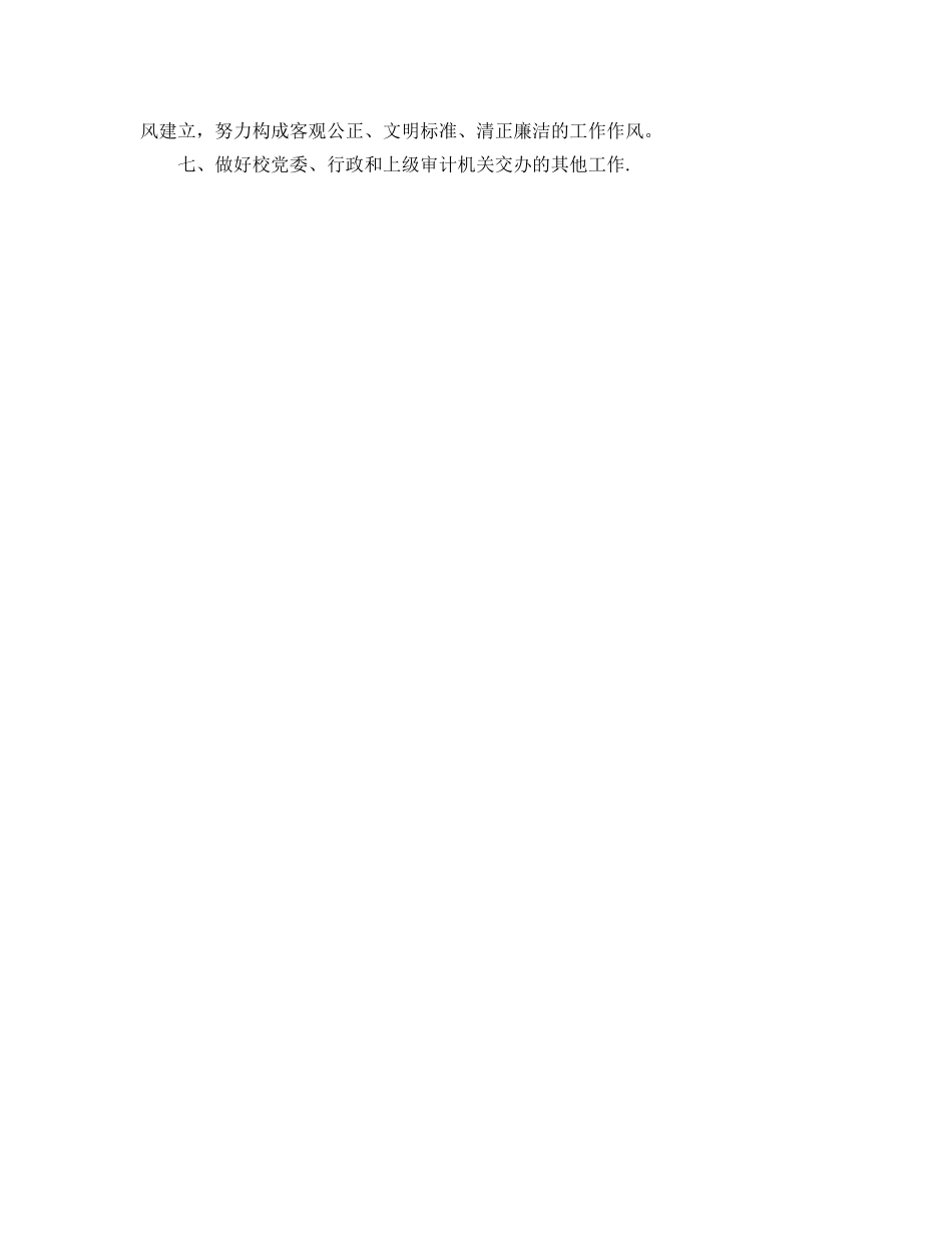 学校审计工作参考计划范文 _第2页