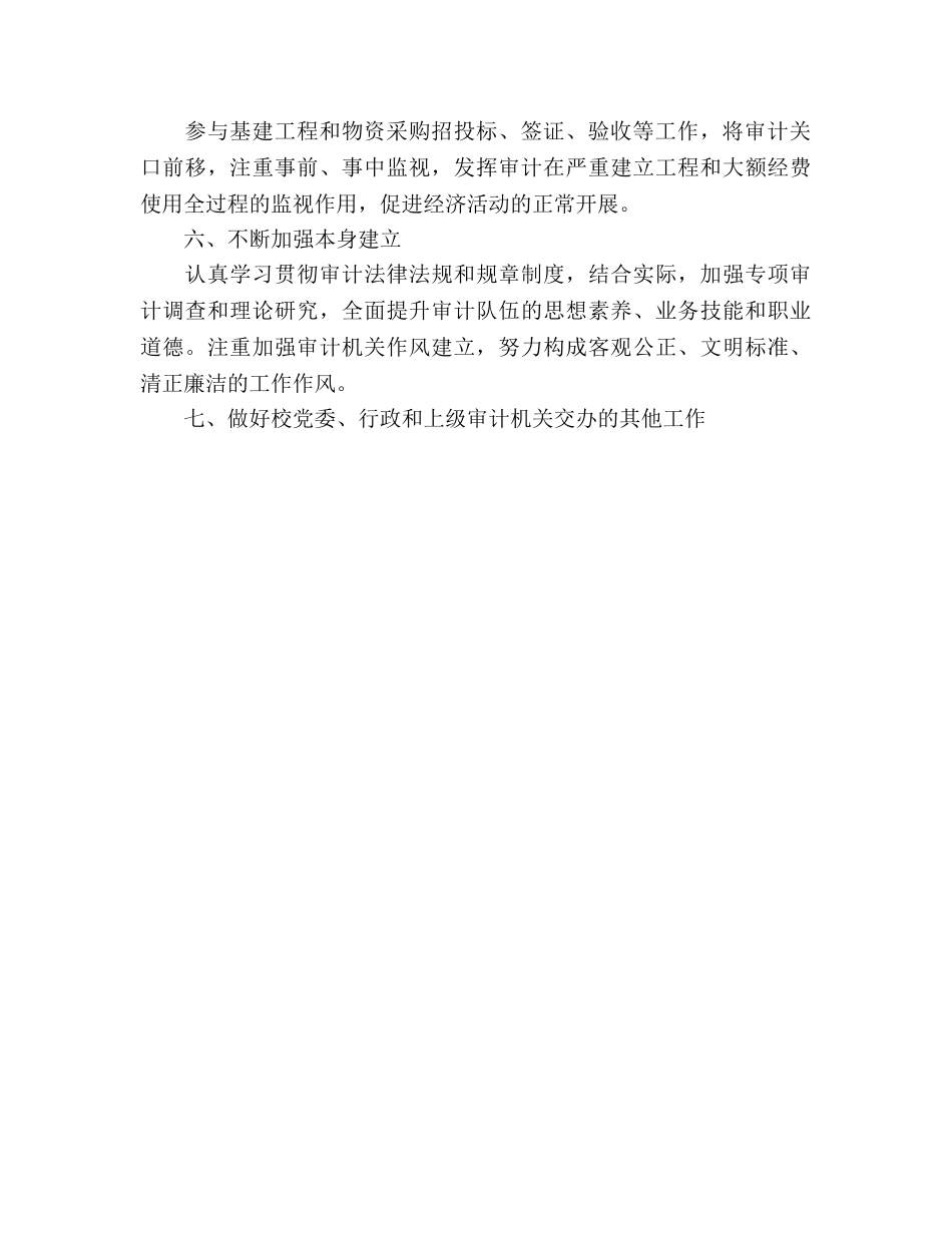 学校审计工作思路要点 _第2页