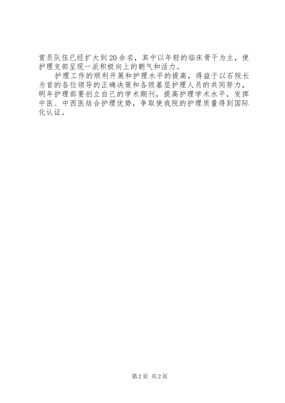 医疗部个人总结 _第2页