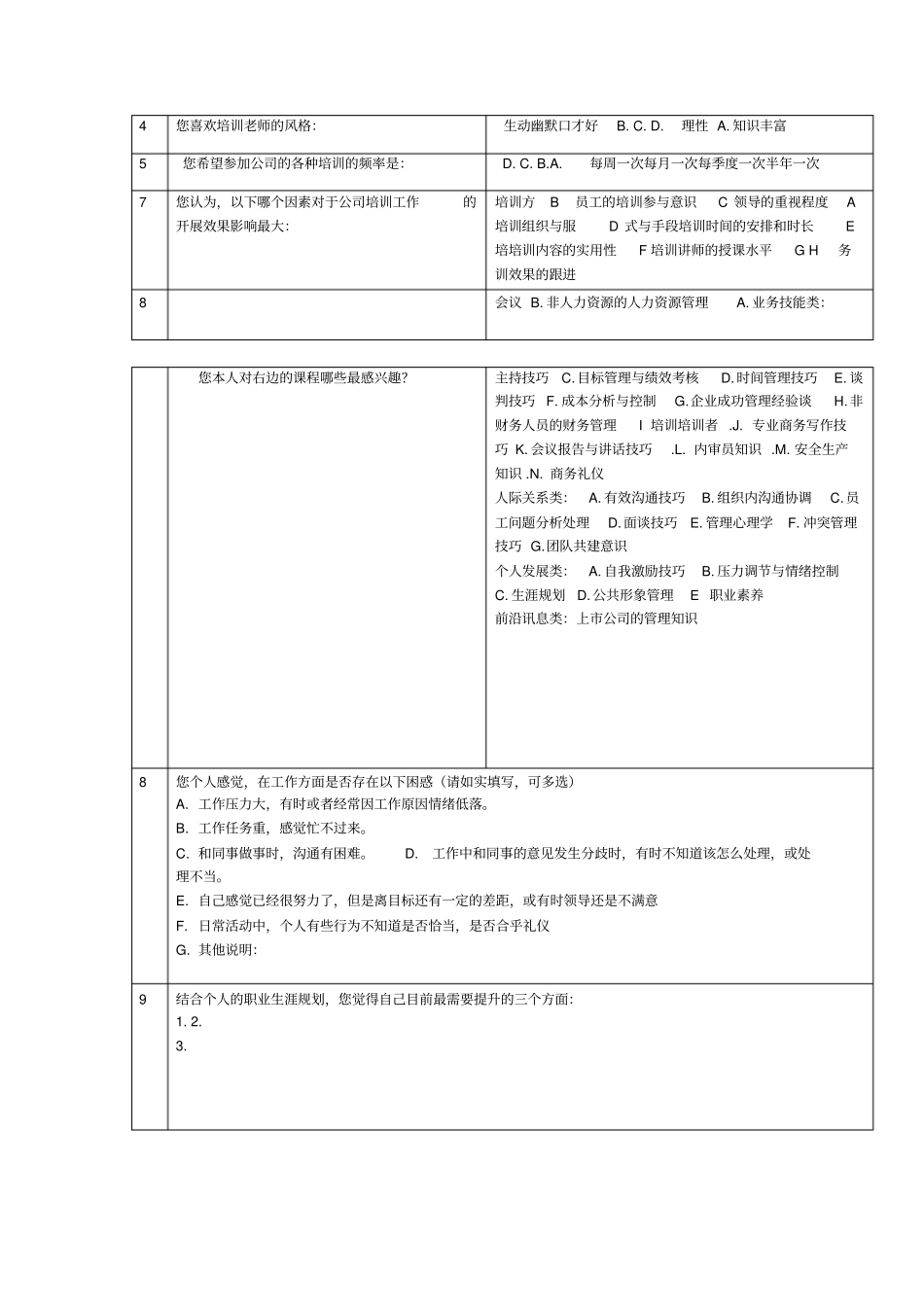 培训计划实施方案_第3页