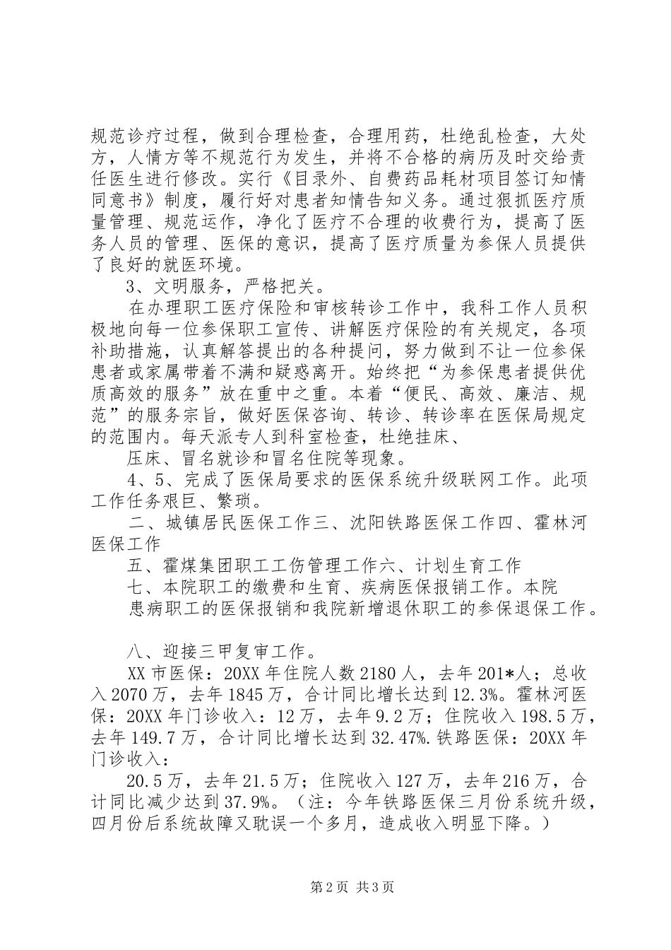 202X医管办工作总结_第2页
