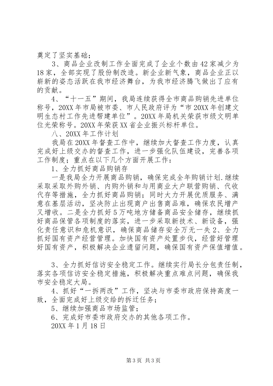 202X年督查工作总结_第3页