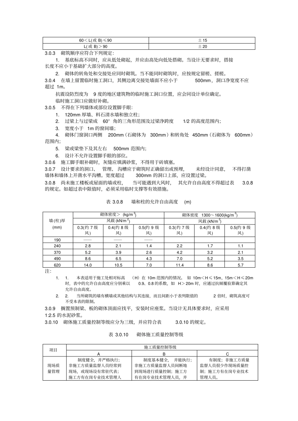 填充墙砌筑要求资料_第3页