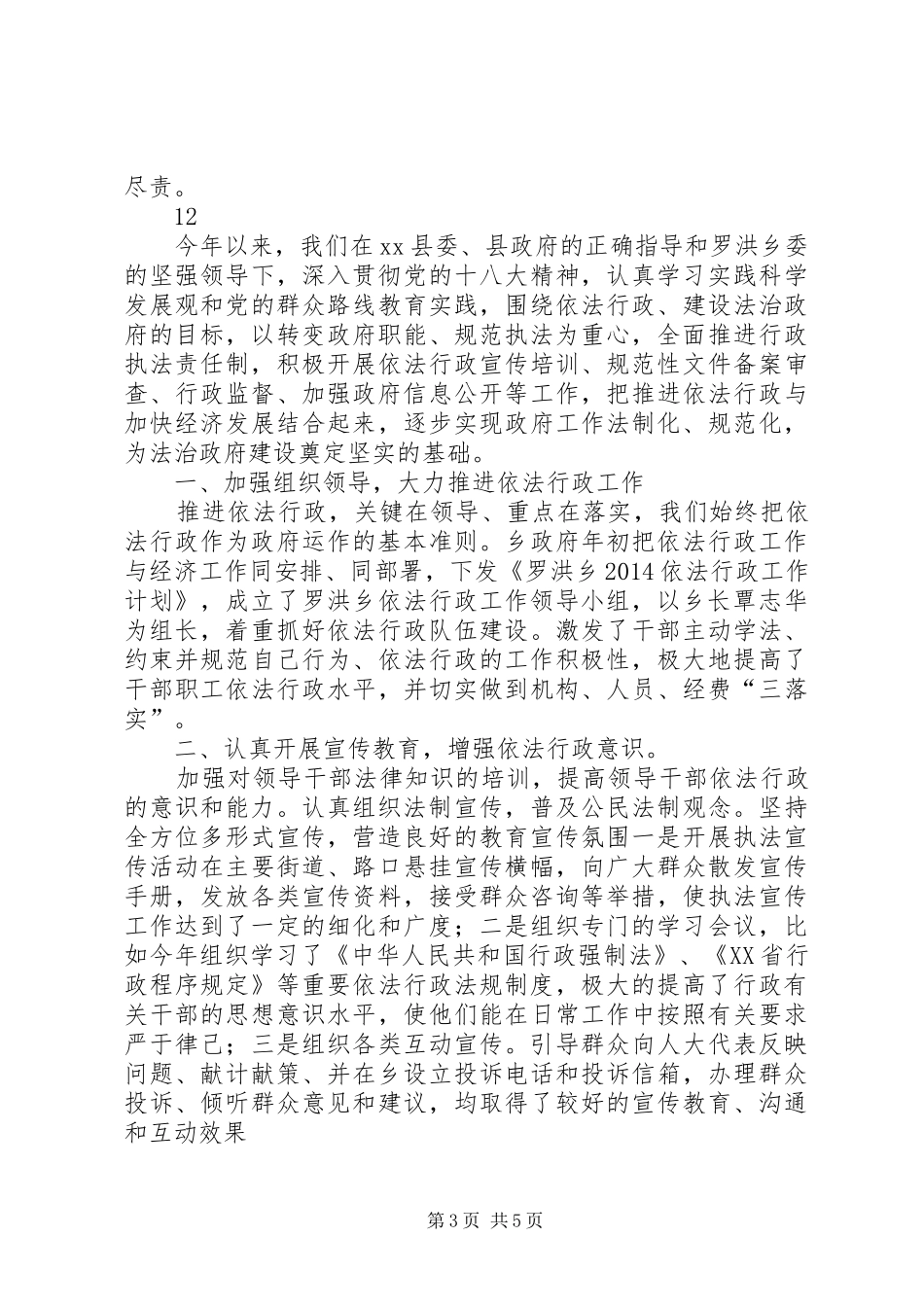 XX年乡镇无证经营清理行动总结 _第3页