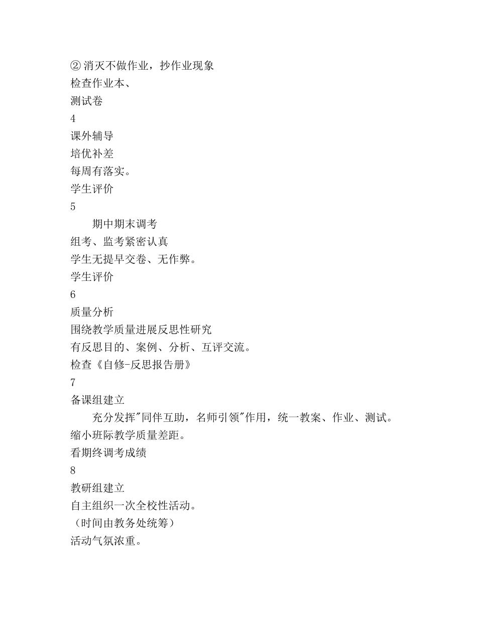 学年度下学期教务处工作参考计划范文 _第3页