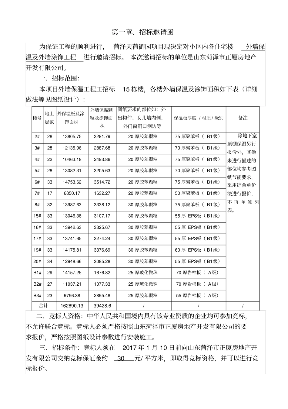 外墙保温招标文件_第2页